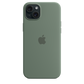 Funda de silicona con MagSafe para el iPhone 15 Plus - Ciprés - Macnificos