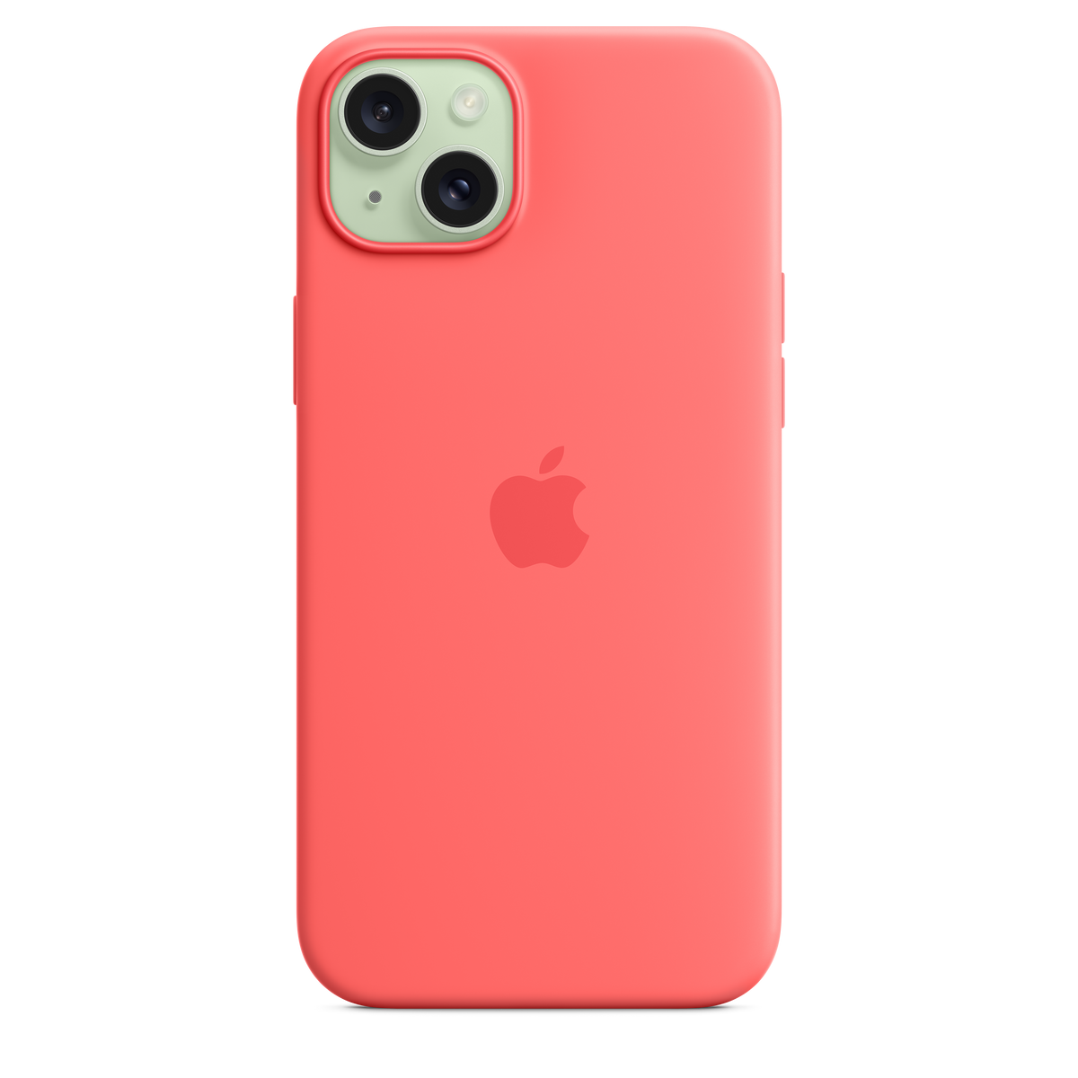 Funda de silicona con MagSafe para el iPhone 15 Plus - Guayaba - Macnificos