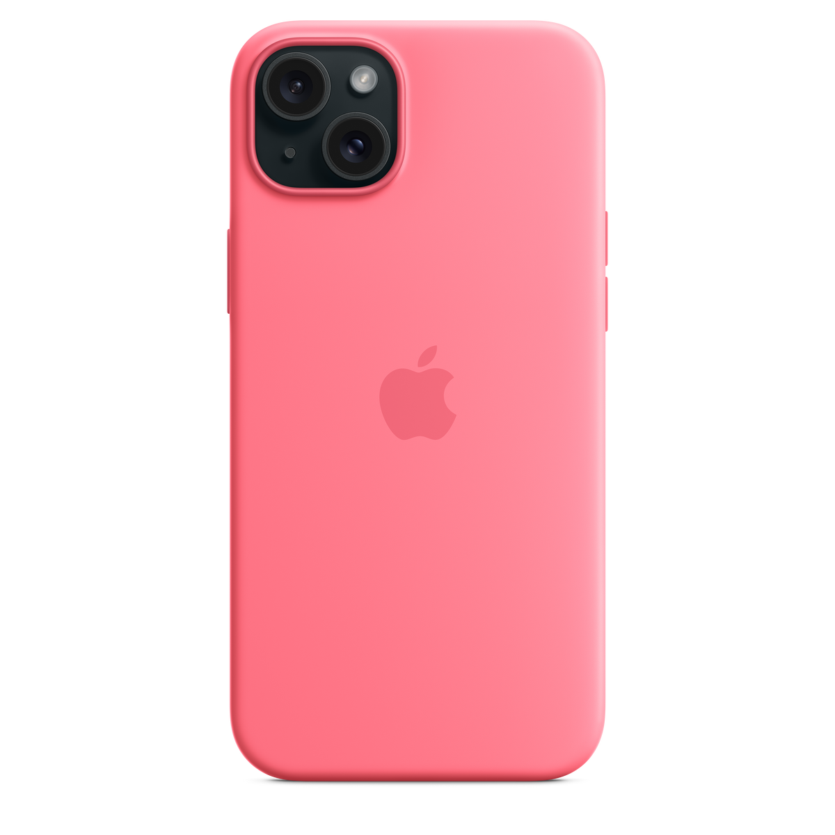 Funda de silicona con MagSafe para el iPhone 15 Plus - Rosa - Macnificos
