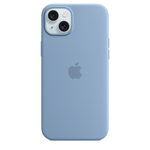Funda de silicona con MagSafe para el iPhone 15 Plus - Azul invierno - Macnificos