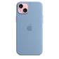 Funda de silicona con MagSafe para el iPhone 15 Plus - Azul invierno - Macnificos