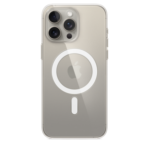 Apple Funda MagSafe para iPhone 15 Pro Max Transparente