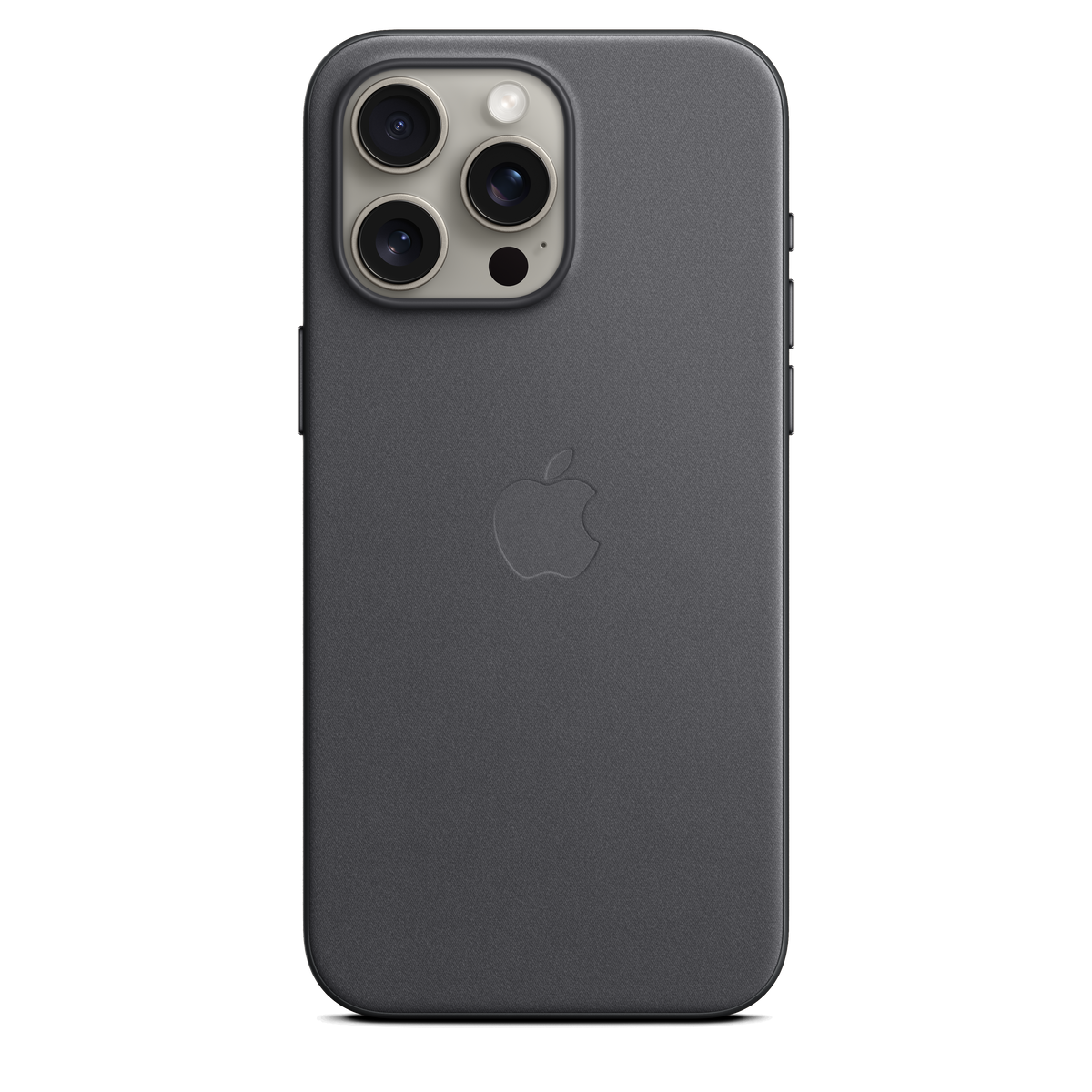 Funda de trenzado fino con MagSafe para el iPhone 15 Pro Max - Negro - Macnificos