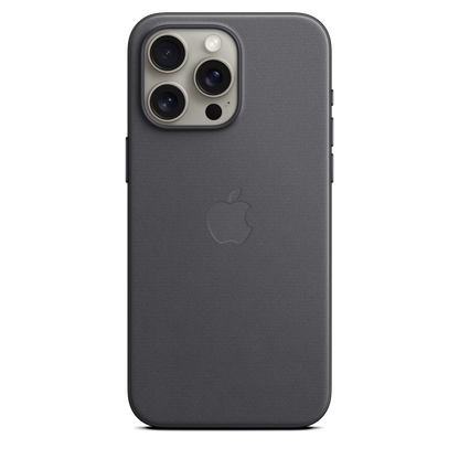Funda de trenzado fino con MagSafe para el iPhone 15 Pro Max - Negro - Macnificos