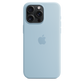 Funda de silicona con MagSafe para el iPhone 15 Pro Max - Azul claro - Macnificos