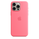 Funda de silicona con MagSafe para el iPhone 15 Pro Max - Rosa - Macnificos