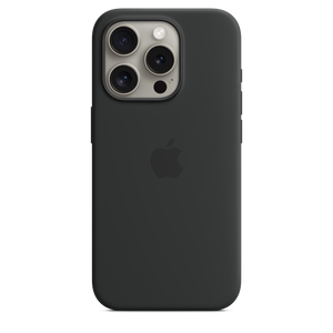 Apple Funda de Silicona MagSafe para iPhone 15 Pro Negro