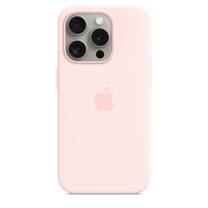 Apple Funda de Silicona MagSafe para iPhone 15 Pro Rosa Claro