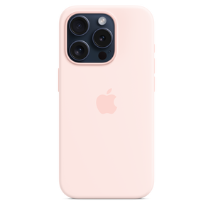 Apple Funda de Silicona MagSafe para iPhone 15 Pro Rosa Claro