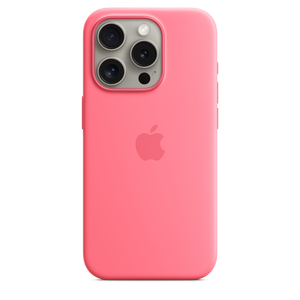 Apple Funda de Silicona MagSafe para iPhone 15 Pro Rosa