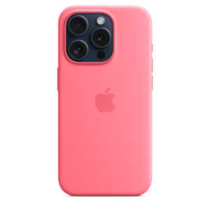 Apple Funda de Silicona MagSafe para iPhone 15 Pro Rosa