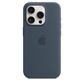 Apple Funda de Silicona MagSafe para iPhone 15 Pro Azul Tempestad