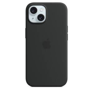 Apple Funda de Silicona MagSafe para iPhone 15 Negro