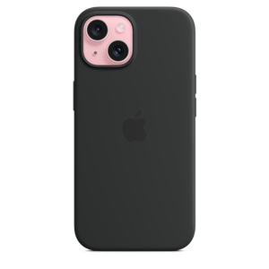 Apple Funda de Silicona MagSafe para iPhone 15 Negro