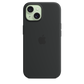 Apple Funda de Silicona MagSafe para iPhone 15 Negro