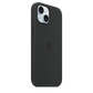 Apple Funda de Silicona MagSafe para iPhone 15 Negro