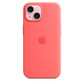 Funda de silicona con MagSafe para el iPhone 15 - Guayaba - Macnificos