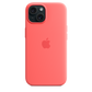 Funda de silicona con MagSafe para el iPhone 15 - Guayaba - Macnificos