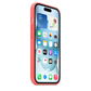 Funda de silicona con MagSafe para el iPhone 15 - Guayaba - Macnificos