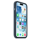Apple Funda de Silicona MagSafe para iPhone 15 Azul Tempestad