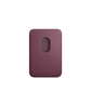 Cartera de trenzado fino con MagSafe para el iPhone - Rojo mora - Macnificos