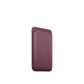 Cartera de trenzado fino con MagSafe para el iPhone - Rojo mora - Macnificos