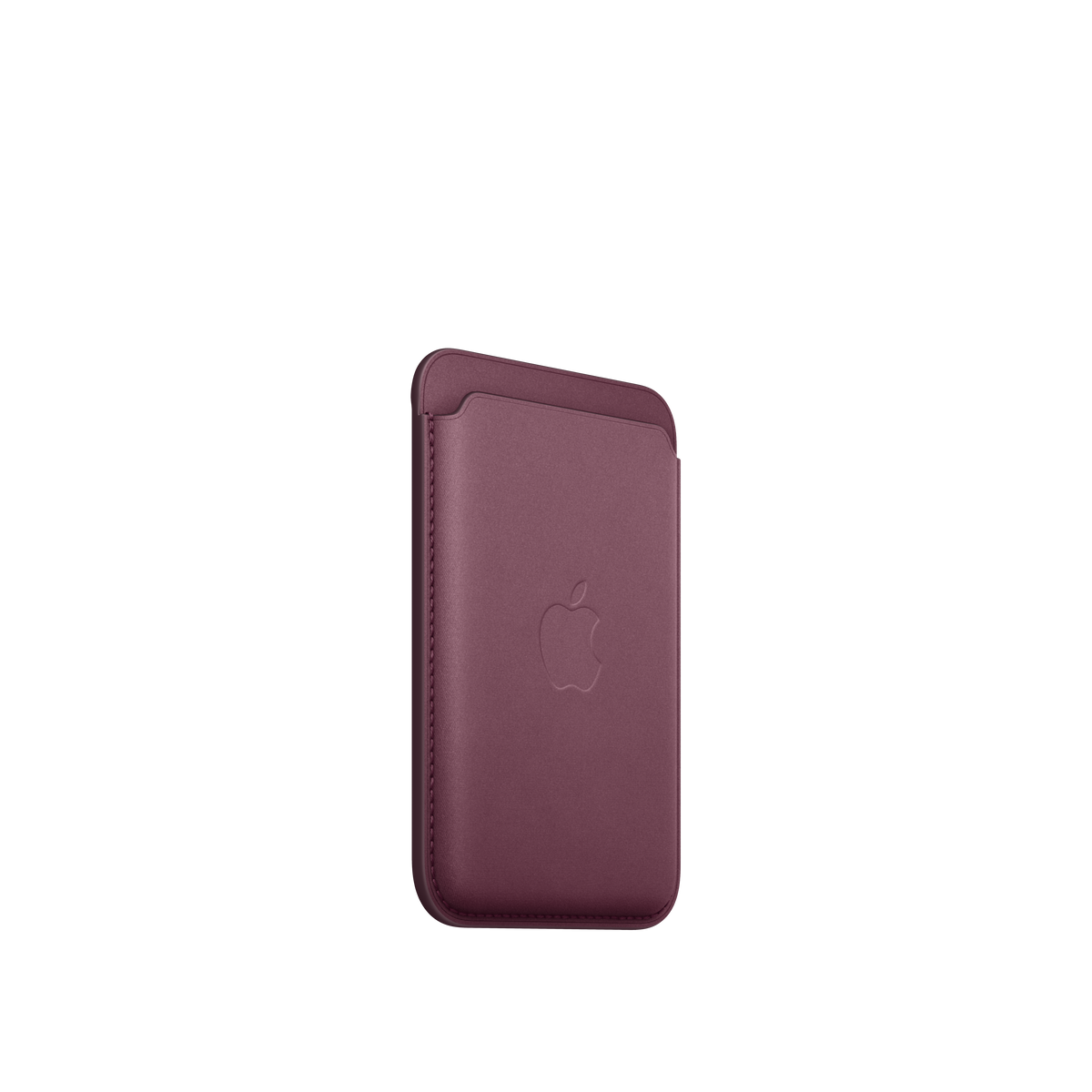 Cartera de trenzado fino con MagSafe para el iPhone - Rojo mora - Macnificos