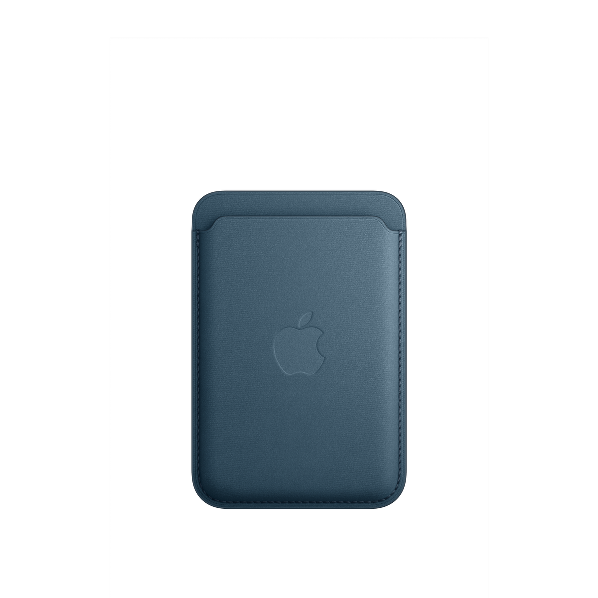 Cartera de trenzado fino con MagSafe para el iPhone - Azul pacífico - Macnificos