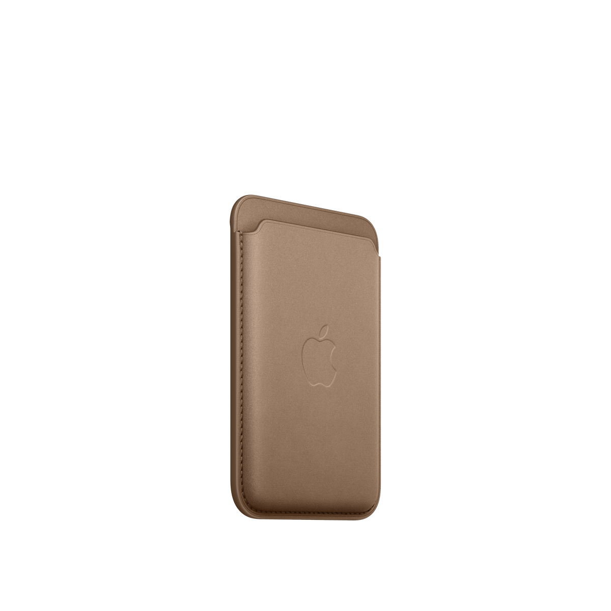 Cartera de trenzado fino con MagSafe para el iPhone - Marrón topo - Macnificos