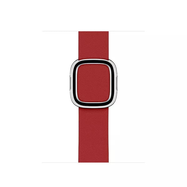 Apple Correa con Hebilla moderna Plata para Apple Watch 40mm (PRODUCT)RED Talla M