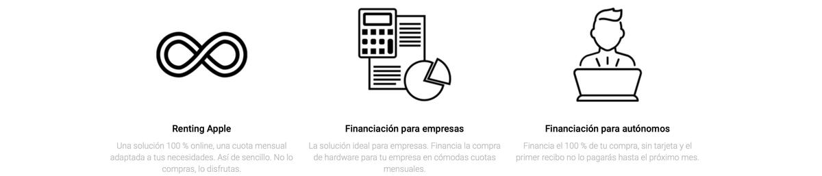 Soluciones financiación Apple en Macnificos