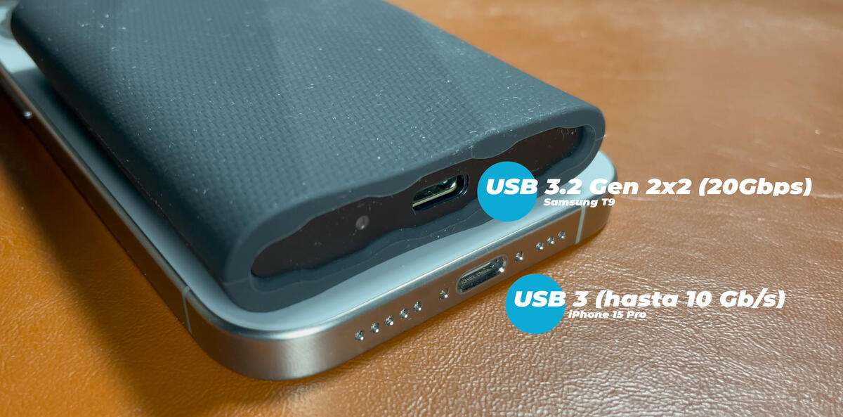 Qué accesorios puedes conectar al iPhone 15 por USB-C – Rossellimac