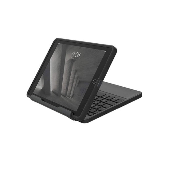 Zagg Rugged Book Funda con teclado iPad / Air / Pro 9,7" Gris