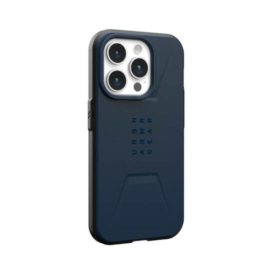 UAG Civilian Funda MagSafe iPhone 15 Pro Max azul