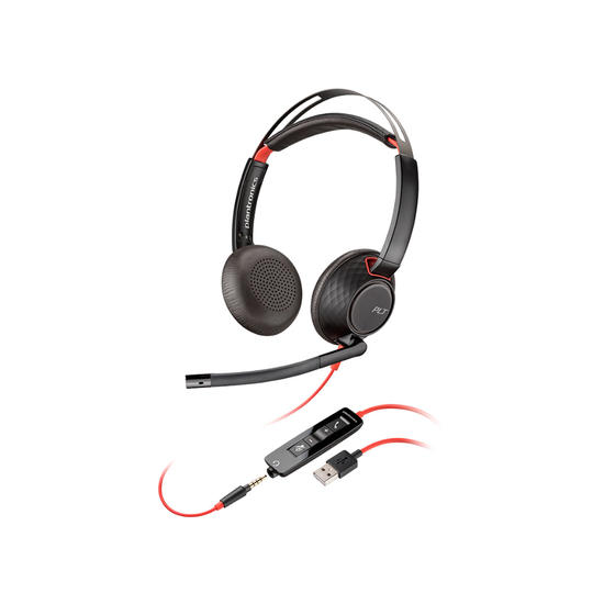 Plantronics Blackwire 5220 Auriculares Supraaurales USB/Jack