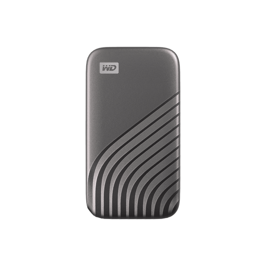 WD My Passport Disco Duro SSD USB-C 1TB Gris Espacial