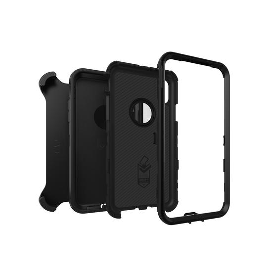 OtterBox Defender Funda iPhone Xʀ Negro