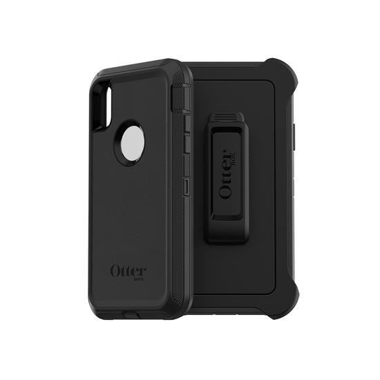 OtterBox Defender Funda iPhone Xʀ Negro