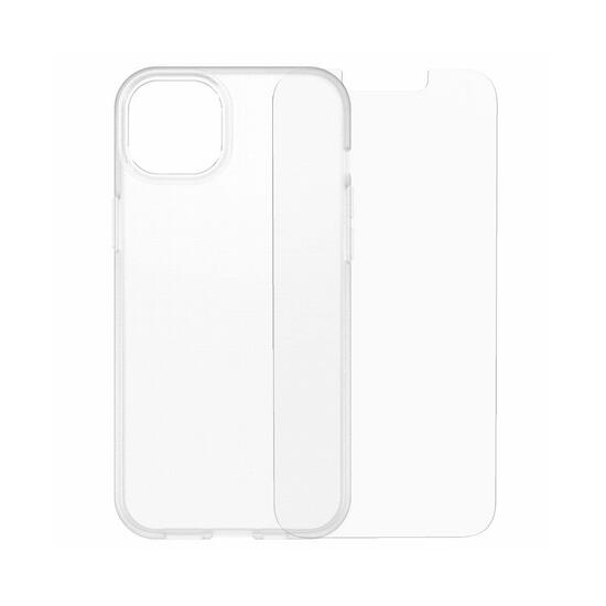 OtterBox Funda React + Protector de pantalla Trusted Glass iPhone 14 Plus