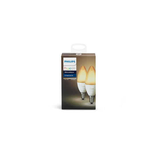 Philips HUE White Ambiance E14 Pack 2 Bombillas HomeKit