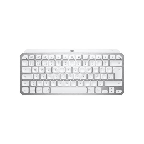 Logitech MX Keys Mini Teclado Bluetooth para Mac e iOS blanco