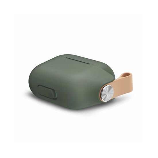 Moshi Pebbo Funda AirPods 3 con correa verde