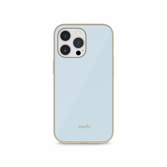 Moshi iGlaze Funda iPhone 13 Pro azul adriático