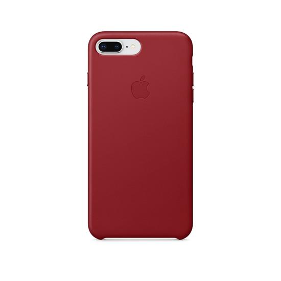 Apple Leather Case Funda piel iPhone 8 Plus / 7 Plus (PRODUCT)RED