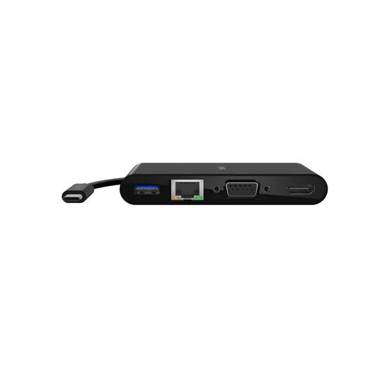 Belkin Hub Multimedia USB-C PD 100W Negro