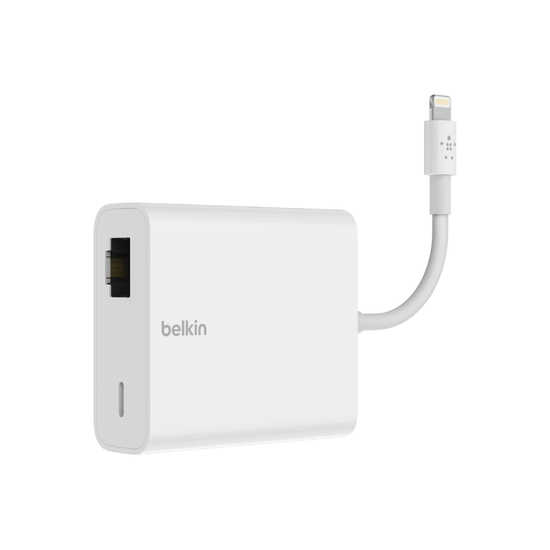 Belkin Adaptador Lightning con Ethernet/Lightning