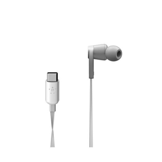 Belkin Auriculares Rockstar USB-C Blanco