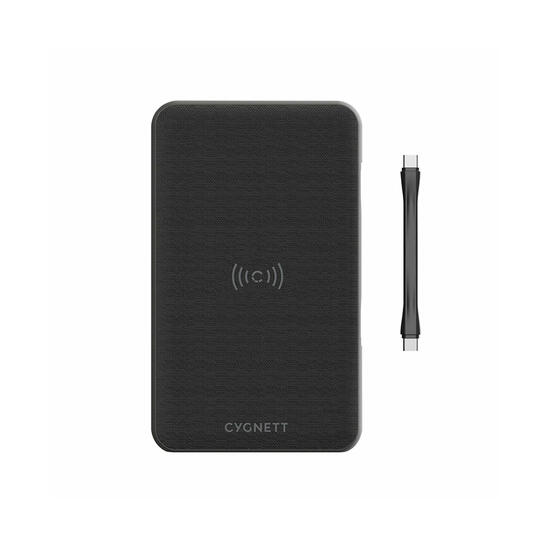 Cygnett ChargeUp Edge+ Power Bank inalámbrica 27K USB-C 60W