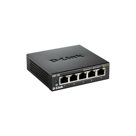 D-Link DGS-105 Switch Gigabit 5 puertos IGMP