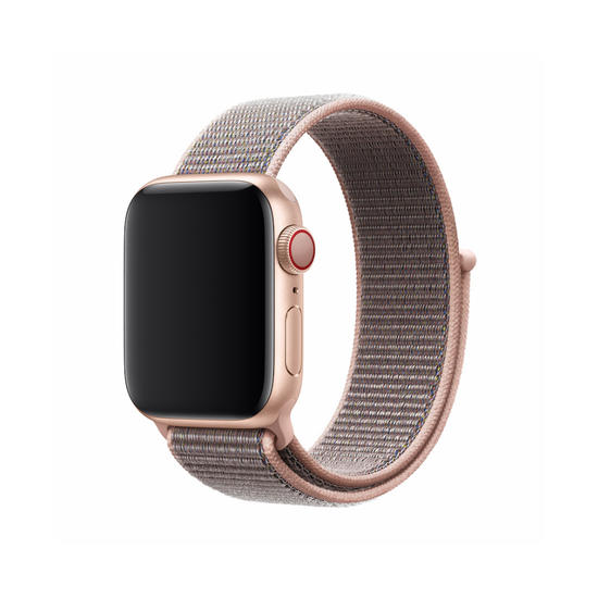 Devia Correa de Velcro Apple Watch Serie Sport3 44mm Rosa 